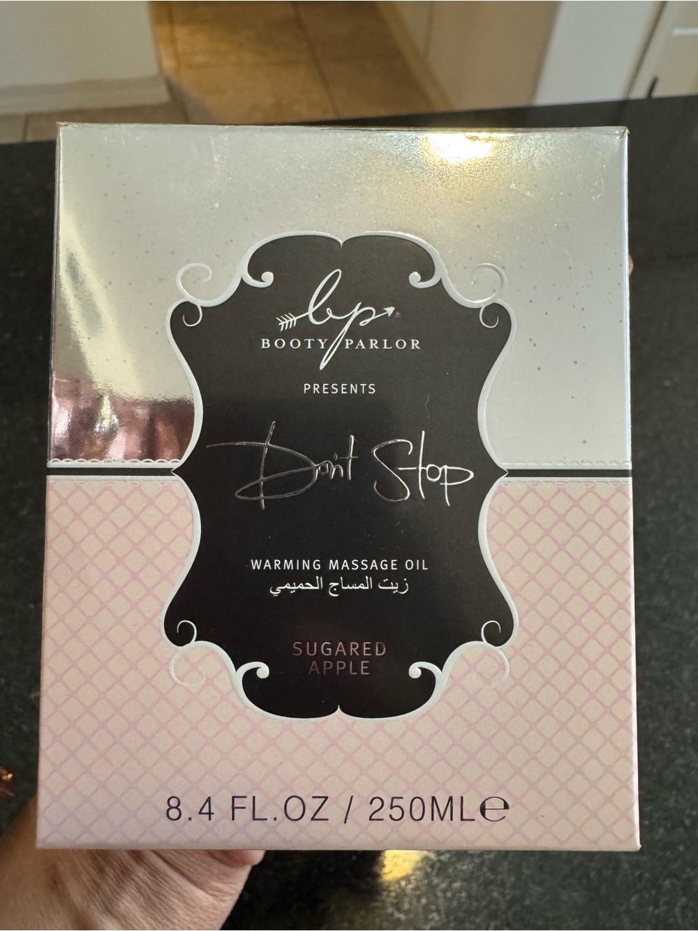 NIB Booty Parlor "Don't Stop" Warming Massage Oil - Sugared Apple - Picture 10 of 14